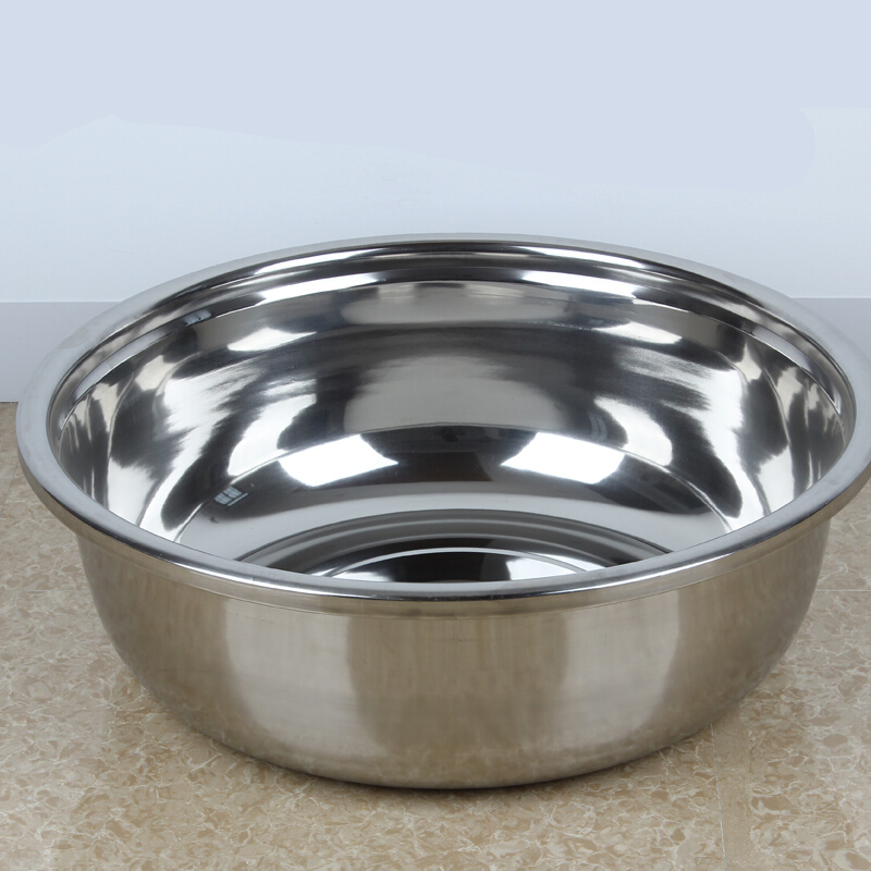 不锈钢盆加大盆子浴室洗澡盆加深洗脸盆