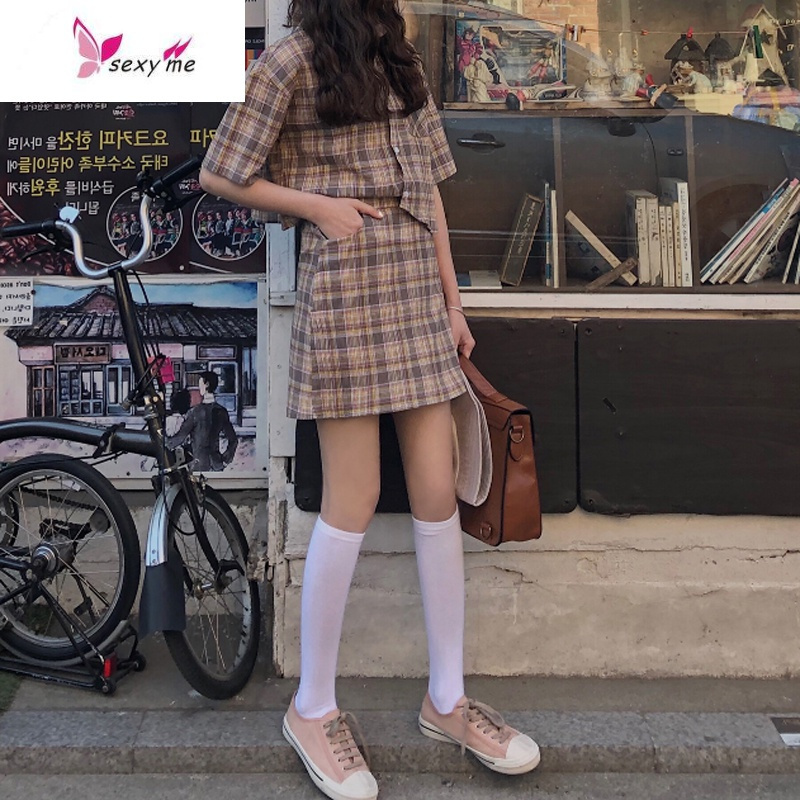 日系ins透明袜子女潮夏季丝袜超薄隐形及膝中长筒袜JK白色小腿袜 FISH BASKET丝袜