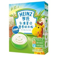 Heinz/亨氏乳清蛋白营养奶米粉250g 适用辅食添加初期以上至36个月 宝宝辅食婴儿米粉米糊2段米粉