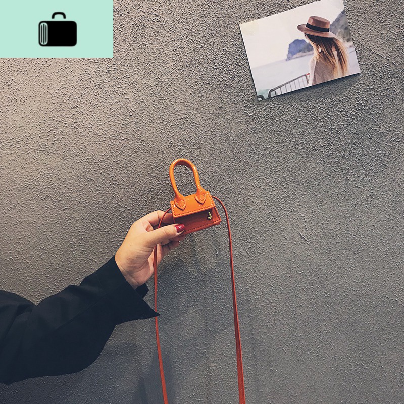 高级感网红迷你小包包2020新款潮洋气斜挎百搭ins可爱少女零钱包NEW LAKE高清大图