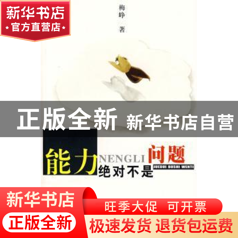 正版 能力绝对不是问题 梅峥著 郑州大学出版社 9787811069150 书高清大图