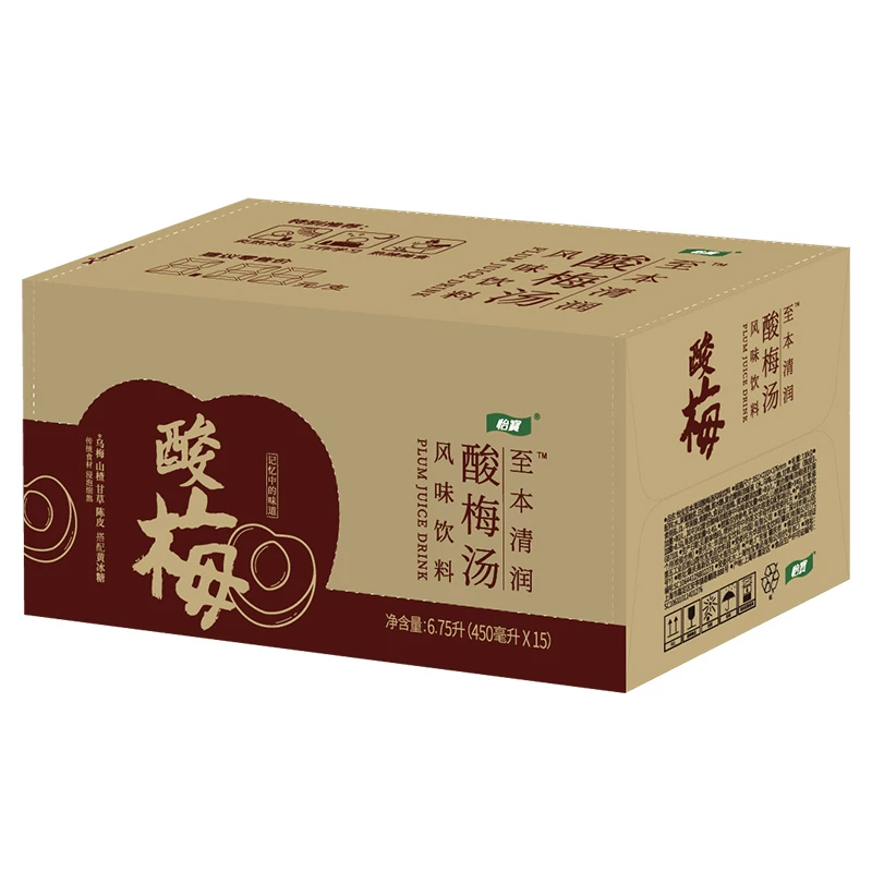 怡宝 至本清润酸梅汤450ml*15瓶箱装高清大图