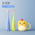 3-6防蛀套装 【2支更划算】蓝绿牙刷+赠漱口杯