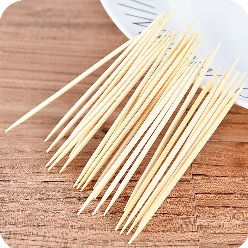 企购优品 环保竹制牙签 1000根/包