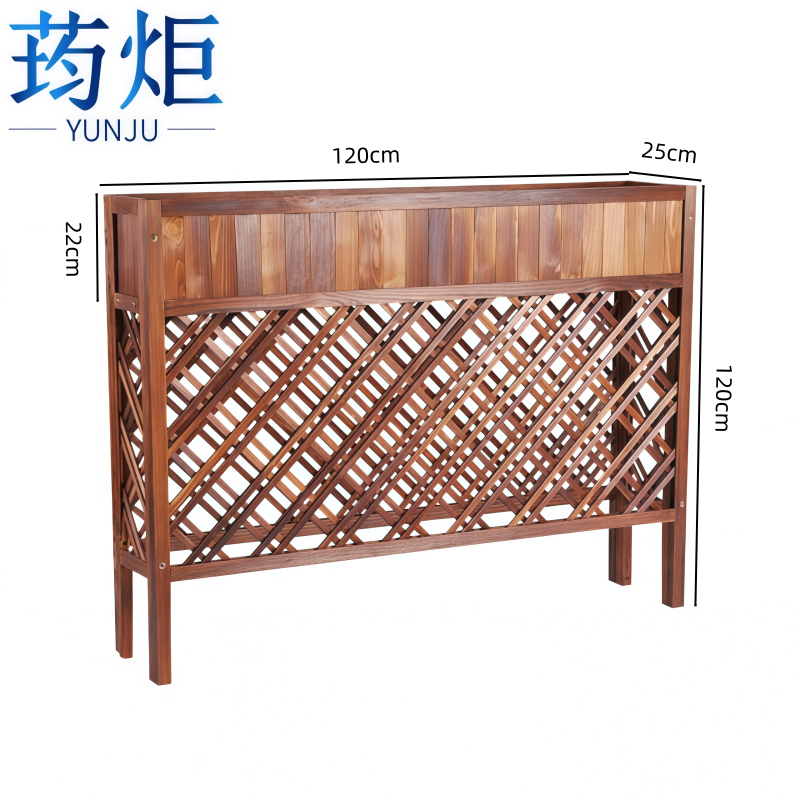 荺炬 户外花箱 120*25*120cm 个