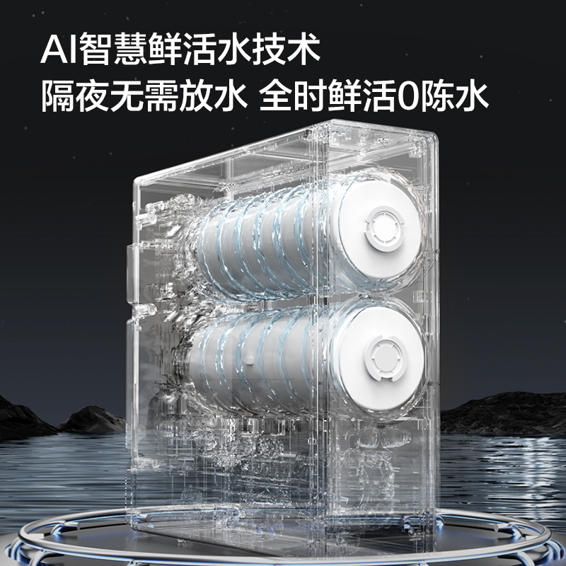 海尔(Haier)净水设备鲜活水ProMax小红花家用净水器瞬时1400G高流速直饮机 8年进口膜母婴直饮高清大图