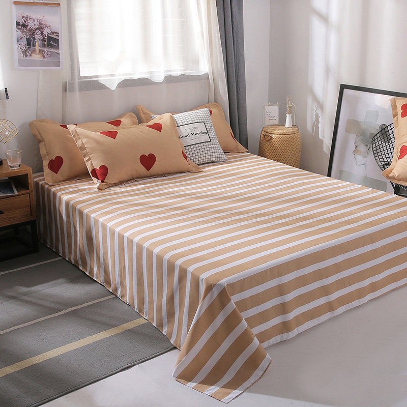 美帮汇大学宿舍床上三件套少女心上下铺被子六件套 高中生铺盖套寝室高清大图