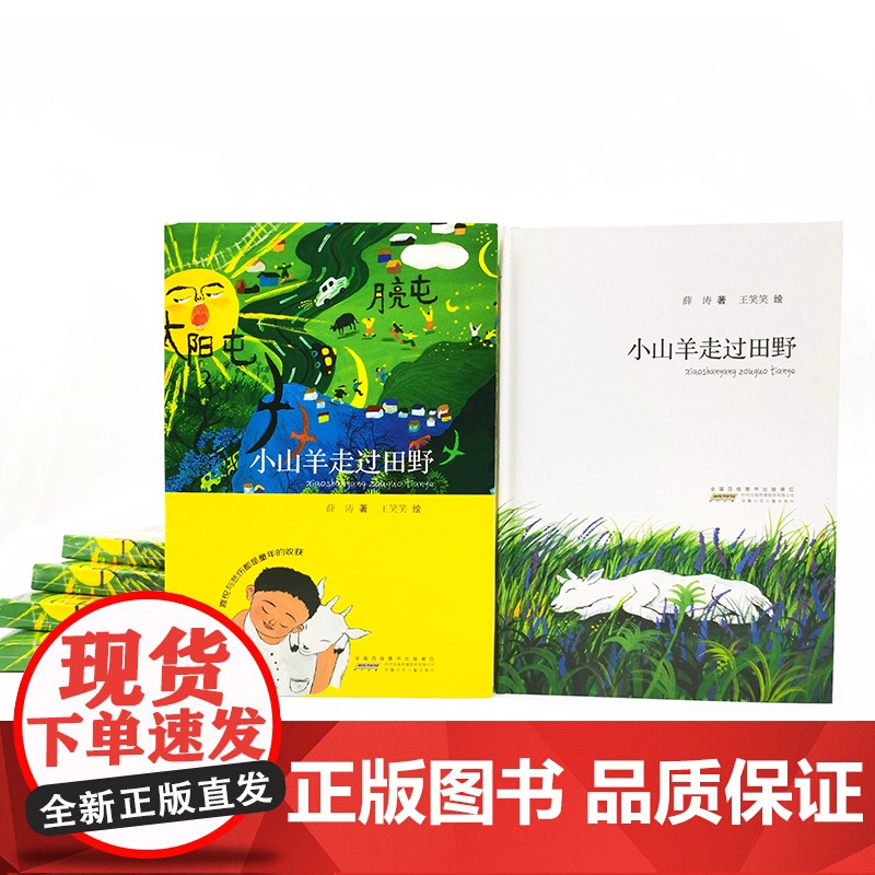 小山羊走过田野高清大图