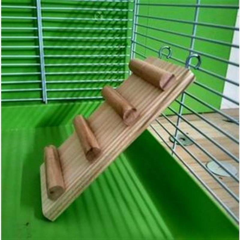 工厂店直销仓鼠爬梯楼梯梯子玩具小宠用实木diy梯子用品五彩攀岩梯710