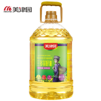 美津园粮油 非转基因食用油 精炼一级压榨 三多菜籽油5L