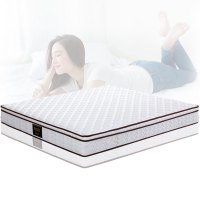 双虎家私床垫1.5m床经济型1.8米双人床弹簧床垫乳胶床垫C+