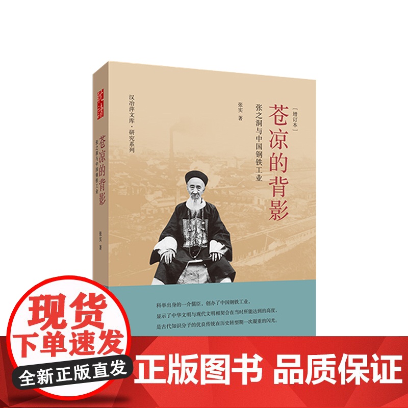 苍凉的背影:张之洞与中国钢铁工业 张实著 人民出版社高清大图