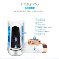 创维(Skyworth)净水龙头 水龙头净水器 家用厨房自来水过滤器净水机CW120K金色1机4芯赠1机1芯=2机5芯