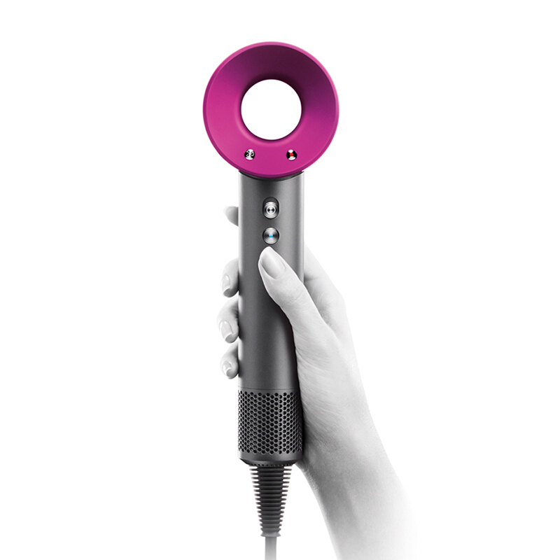 戴森 DYSON Supersonic HD07紫红色 负离子吹风筒 电吹风 进口家用 礼物推荐