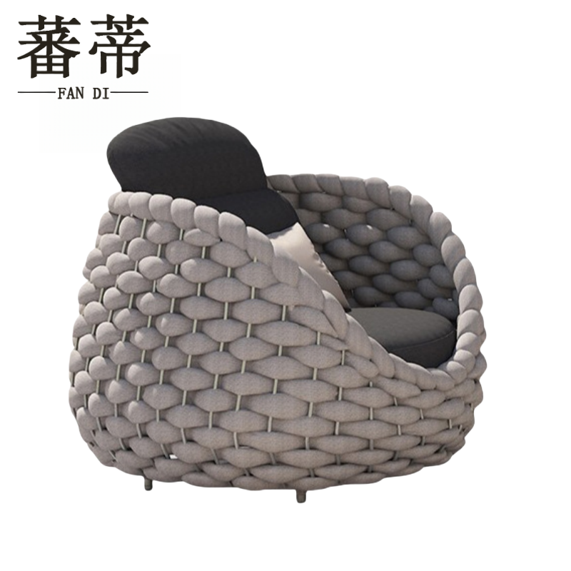 蕃蒂 休闲沙发单人位张