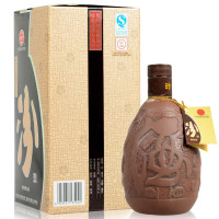 汾酒 42度紫砂汾酒475ML *6瓶整箱装 山西汾酒清香型白酒