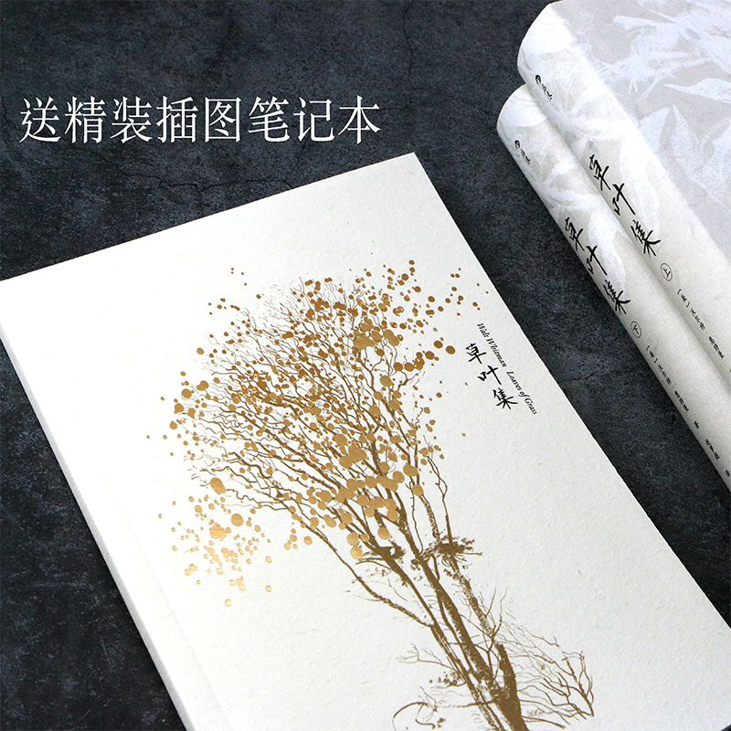 [正版]赠笔记本 草叶集 赵萝蕤译 叛逆者 美国现代诗歌之父惠特曼声誉之作 外国文学诗歌词曲书籍高清大图