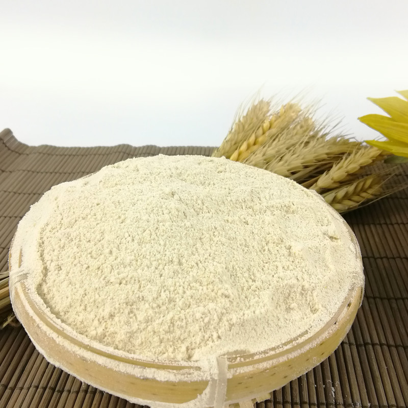 农家自种小麦自磨全麦面粉500g杂粮粗粮带少量麦麸皮中筋馒头粉