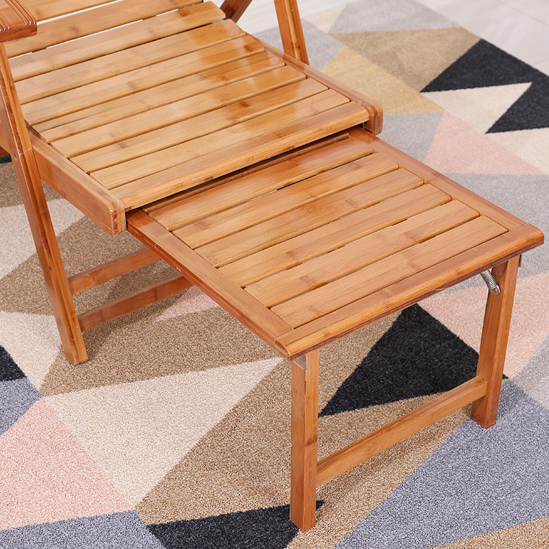 欧若凡竹子躺椅折叠午休家用夏天凉椅子成人午睡椅逍遥椅多功能老人靠