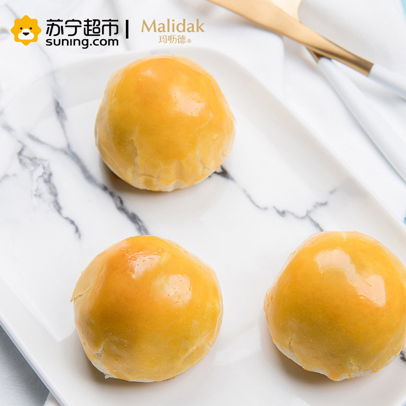玛呖德手工红豆味蛋黄酥440g箱装