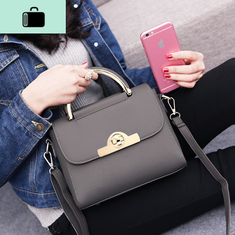 2020ins小包包女士2019新款潮女包手提包简约百搭时尚单肩斜挎包NEWLAKE高清大图