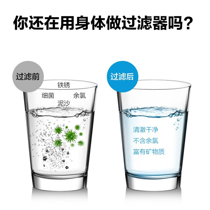 日本三菱 可菱水(CLEANSUI)净水器Q601家用厨房台上式净水机 日本原装进口 净水直饮机过滤器 免插电无废水