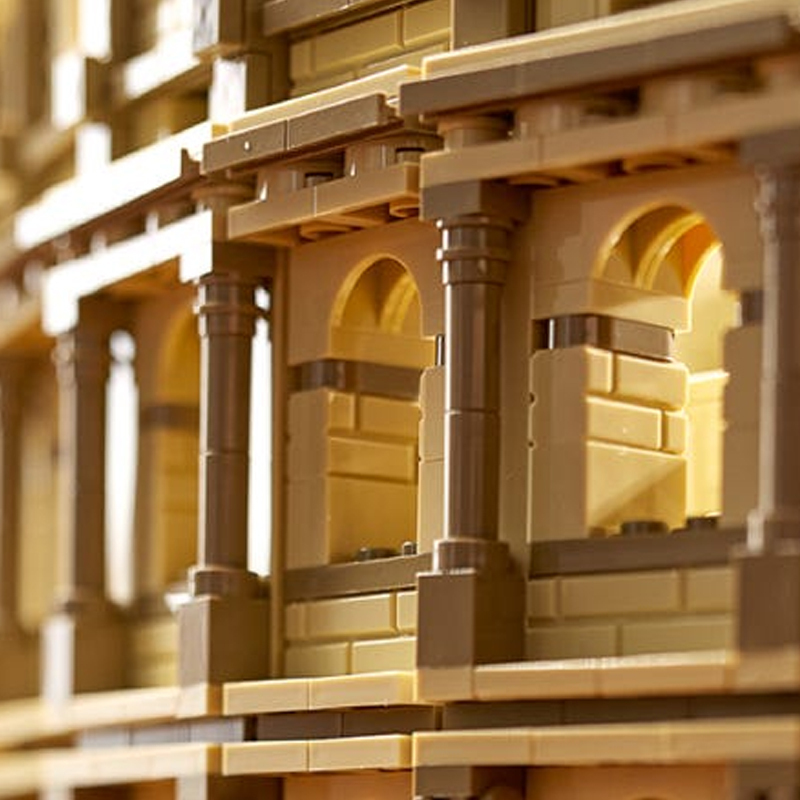 乐高lego积木罗马斗兽场积木同款建筑系列世界地标拼插玩具礼物10276