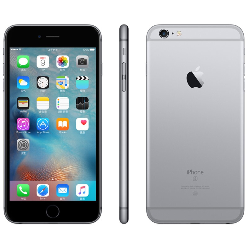Apple/iphone6s [港版新机未激活]苹果6s 移动联通双4G智能手机 深空灰 4.7英寸 16GB