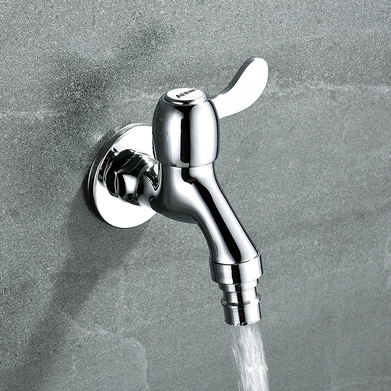 安华annwa卫浴龙头单冷全铜洗衣机龙头快开水龙头陶瓷片阀芯单把单孔