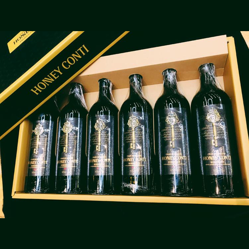 霍尼康帝天堂酒窖三号干红葡萄酒750ml瓶6瓶纸箱装节假日不发货