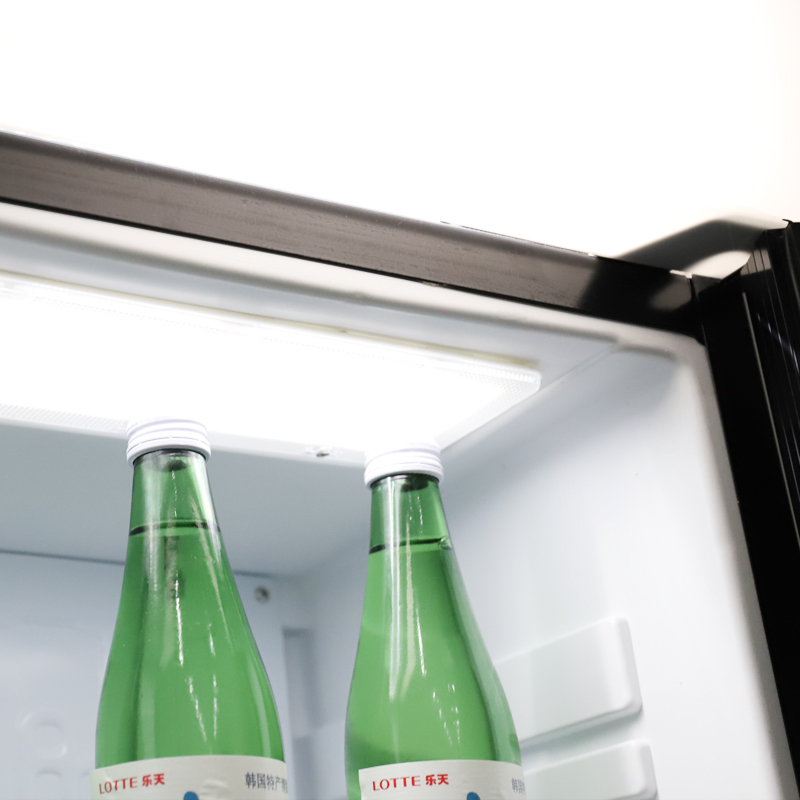 捷盛（JS）SC-42L 42升 迷你冰吧 家用商用带灯箱小冷柜 立式茶叶饮料冷藏保鲜展示柜 左开门 玻璃门小冰箱小冷柜高清大图