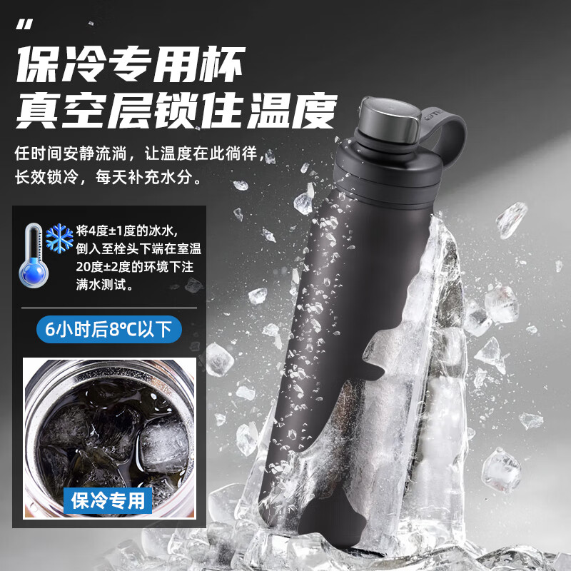 虎牌（TIGER）户外旅行运动保冷杯碳酸水杯大容量MTA-T120 1.2L高清大图