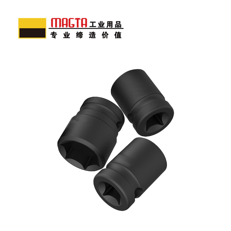 玛吉塔工(MRO MAGTA)六角公制标准套筒 风动套筒 气动套筒 重型套筒 风炮套筒 51015 1/2″ 13mm高清大图