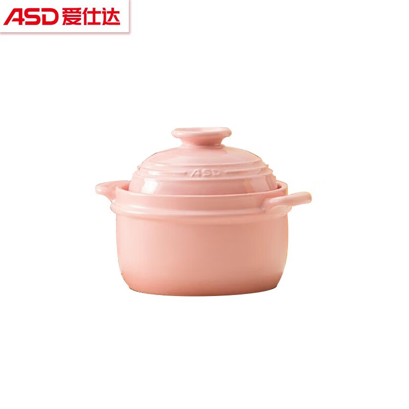 爱仕达(ASD)砂锅清新少女家用汤煲炖锅耐热高汤养生煲中药煎锅RXC30Q1Q 3L