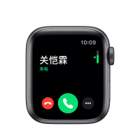 Apple Watch Series 5智能手表(GPS款 40毫米深空灰色铝金属表壳 黑色运动型表带 MWV82CH/A)