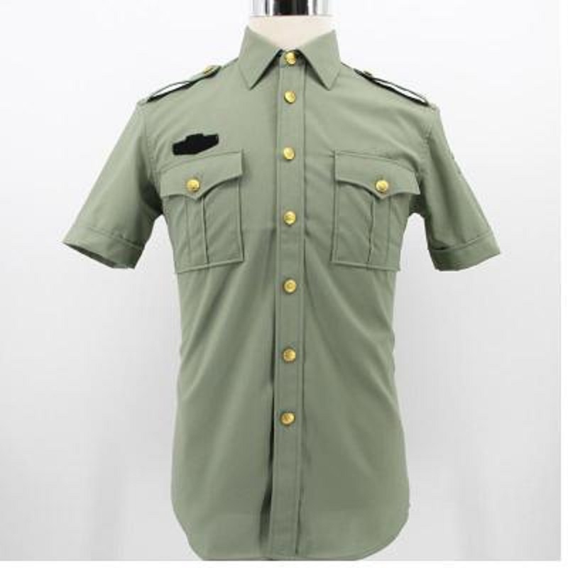 夏常服短袖衬衫