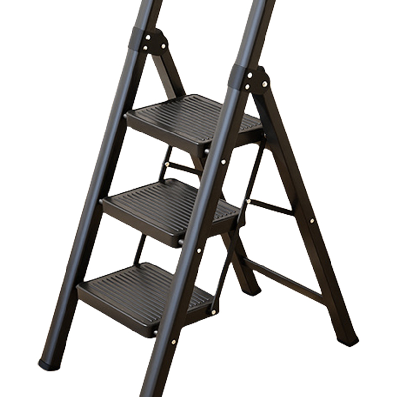 围达 家庭专用人字梯 典雅黑三步 个高清大图