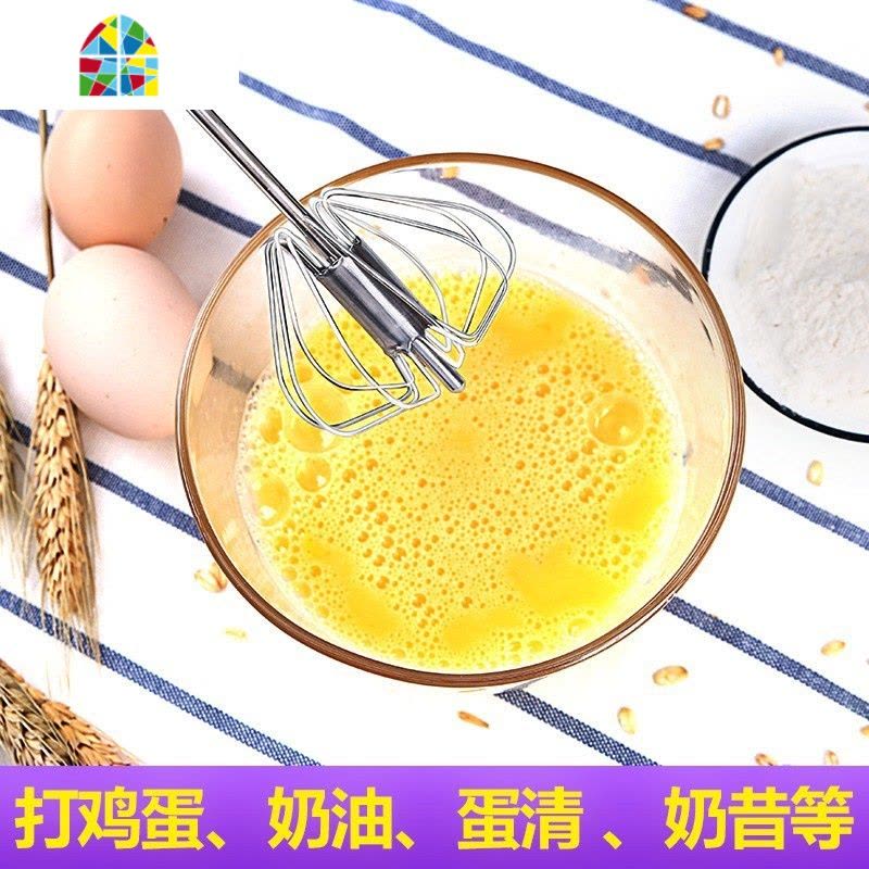静音小型工具捣蛋手抽配件搅拌器搅蛋棒搅拌机手工面糊打蛋器手动 FENGHOU 半自动打蛋器图片
