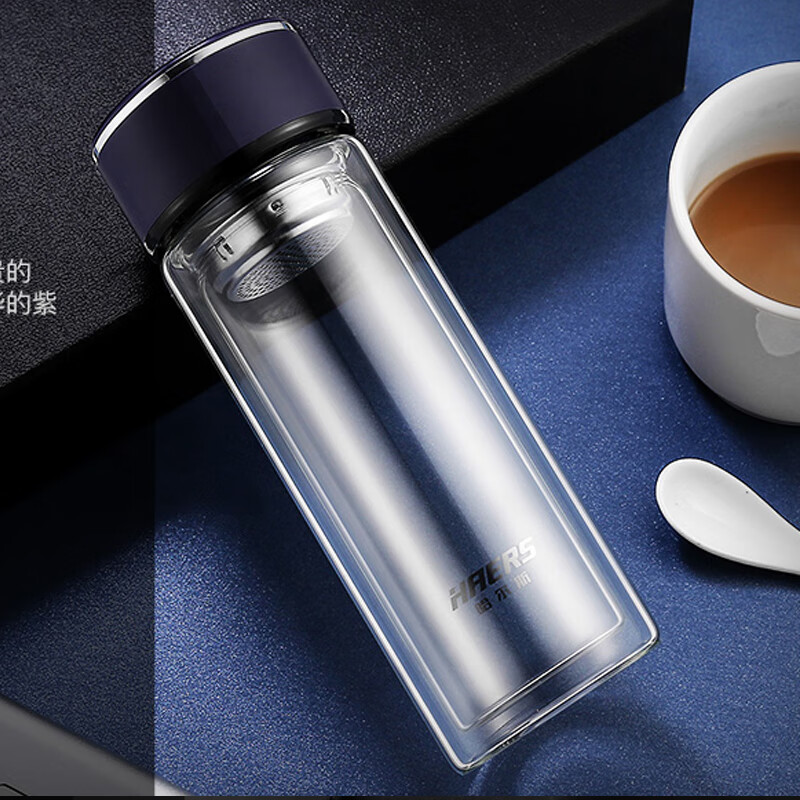 哈尔斯玻璃杯多款式多容量可选 LBL-W-300-5紫色300ml高清大图