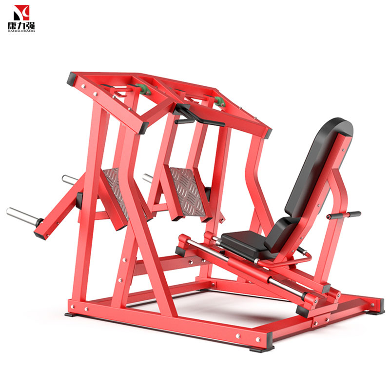康力强商用悍马系列KLQ915分动式蹬腿训练器健身房挂片式自由力量器械高清大图