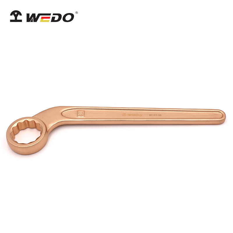 WEDO/维度 防爆弯柄单头梅花扳手 BE157-42 42mm 1把高清大图