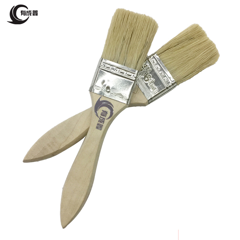 有成鑫 猪毛刷子直柄刷 1.5寸 把高清大图