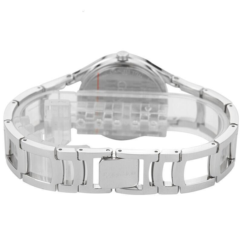 卡文克莱(Calvin Klein)手表钢带镂空表带 石英表 欧美品牌 女士腕表 K6R2362K