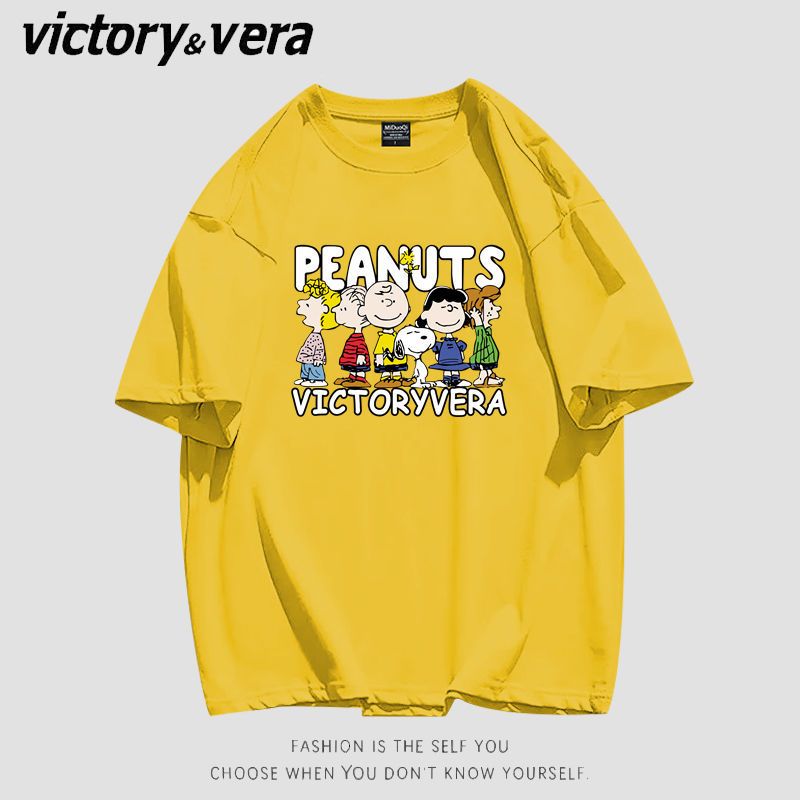 VICTORYVERA港风日系短袖t恤女2022夏季新款宽松韩版上衣服ins潮