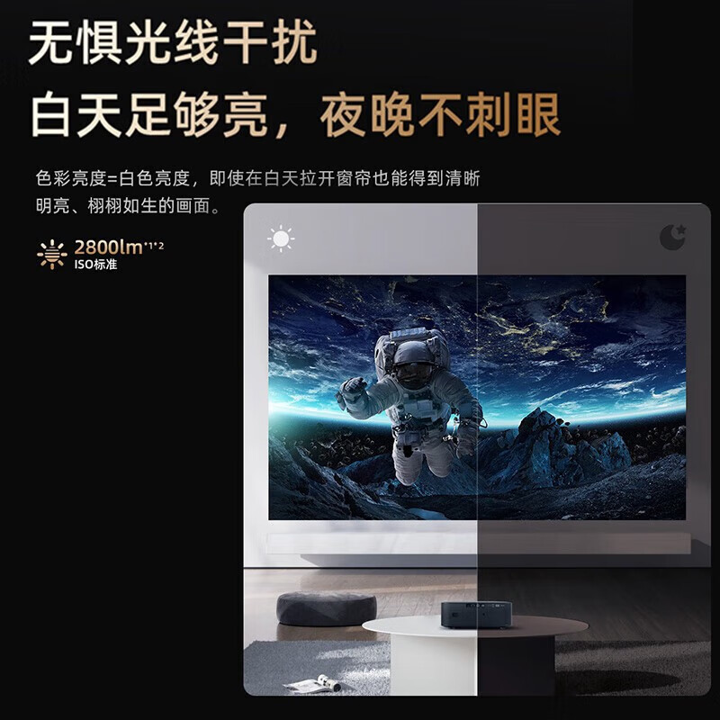 爱普生(EPSON) CH-TW6280T 4K投影仪家用高清客厅卧家庭影院智能无线手机投屏投影机 CH-TW6280T[2800流明 4K智能]套餐2高清大图