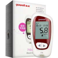 鱼跃悦准I型血糖仪710血糖测量250组记忆值家用测血糖仪器