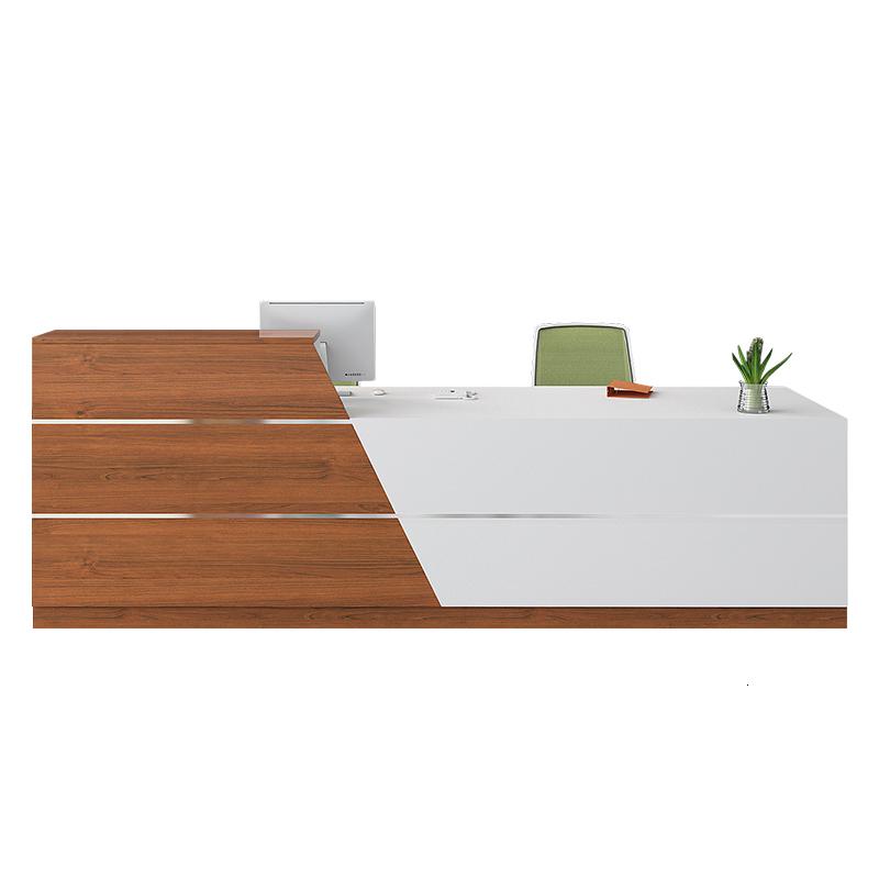 BONJEAN办公家具 前台接待台大厅迎宾台 简约收银台吧台 922高清大图