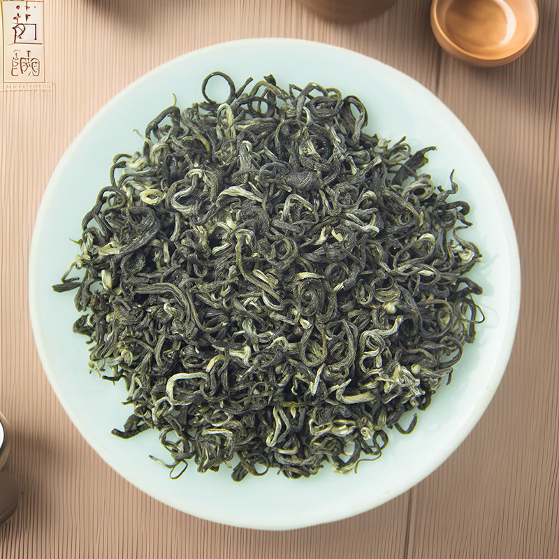 忆江南 茶叶2025新茶碧螺春125g/1罐中秋节送礼绿茶大分量自饮口粮茶高清大图