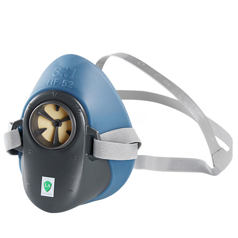 3m hf-52面罩硅胶防尘口罩工业粉尘自吸过滤式防毒面具半面罩主体(需
