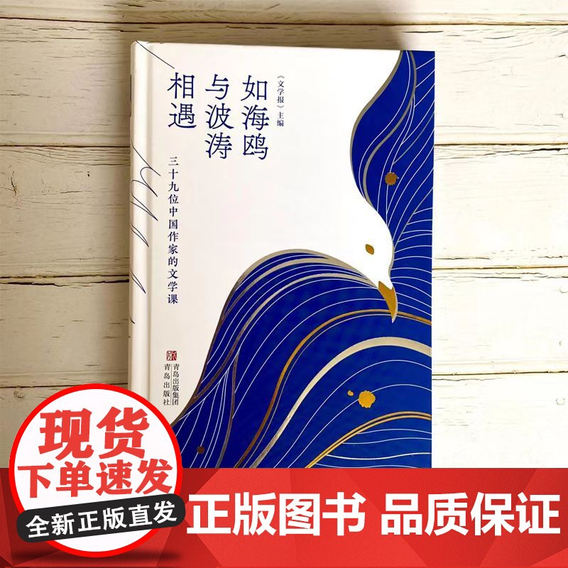 如海鸥与波涛相遇:三十九位中国作家的文学课高清大图